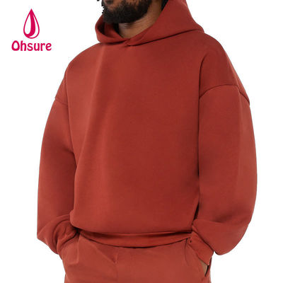 Fabricants de capuchons sur épaule en poids lourd 100% coton surdimensionné Capuchons pour hommes de haute qualité
