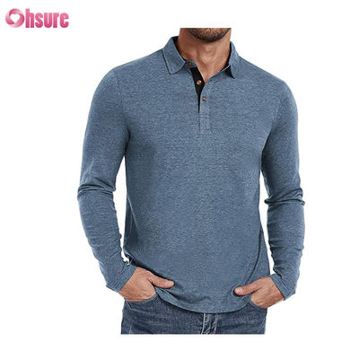 45%Bambous 46%Polyester 9%Spandex Déodorant antibactérien Tissu séché rapidement Personnaliser Imprimé Manches longues ou courtes Polo