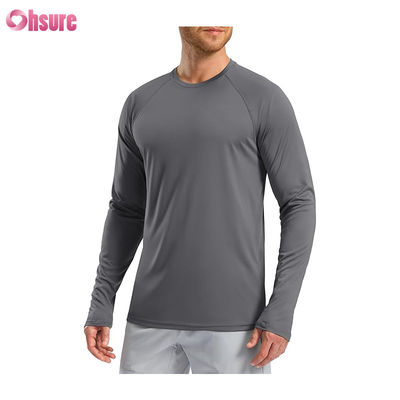 Tissu en nylon spandex polyester coton personnalisé Imprimé Homme confort T-shirts sport doux T-shirt surdimensionné blanc