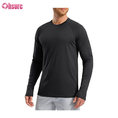 Tissu en nylon spandex polyester coton personnalisé Imprimé Homme confort T-shirts sport doux T-shirt surdimensionné blanc