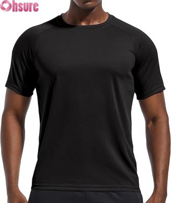 T-shirt de sport pour homme - Séchage rapide - Haut de fitness pour entraînement en salle - Respirant - Vêtements de sport - Fabricant OEM ODM