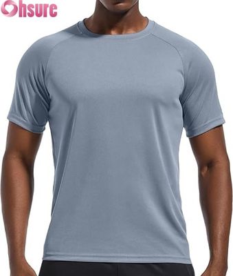 T-shirt de sport pour homme - Séchage rapide - Haut de fitness pour entraînement en salle - Respirant - Vêtements de sport - Fabricant OEM ODM