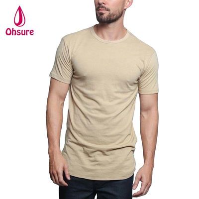 T-shirt de boxe en tissu de bambou pour hommes, imprimé avec motif décontracté, tricoté, pour l'exercice musculaire et le maintien, avec impression