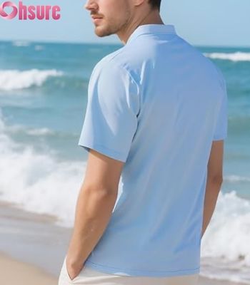T-shirts Henley décontractés pour hommes, classiques, boutonnés, de couleur unie, t-shirts d'été