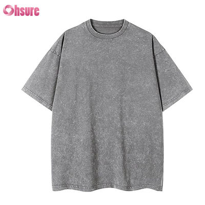 Gymnase pour hommes Bodybuilding Fitness Loose Casual T-shirt surdimensionné pour hommes Style de base