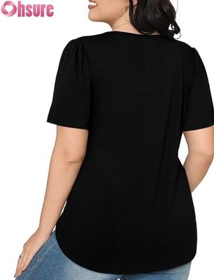 T-shirt d'entraînement pour femmes en coton de haute qualité, personnalisé en gros, coupe ample, t-shirts vierges, style mode homme