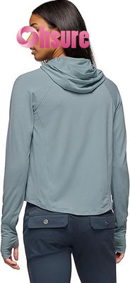 Hoodies de yoga écologiques pour femmes Collier à manches longues Sweatshirt tricoté Tops de sport de fitness avec logo avant