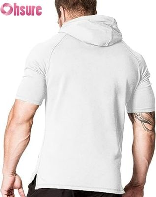 T-shirt à manches courtes pour hommes T-shirt à capuche OEM ODM