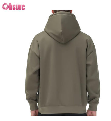 Sweat à capuche en tissu doux, hoodies en coton de haute qualité, pulls oversize, hoodies fins et unis pour hommes