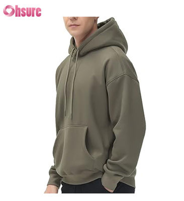 Sweat à capuche en tissu doux, hoodies en coton de haute qualité, pulls oversize, hoodies fins et unis pour hommes