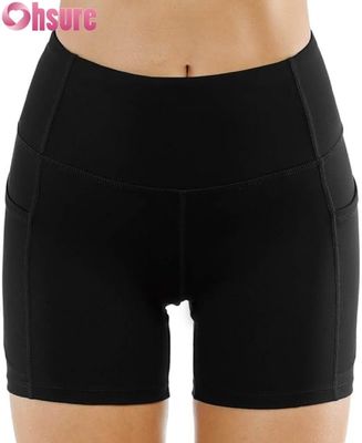 Shorts de yoga à taille haute pour femmes