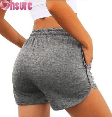 Shorts de sport taille haute pour femmes | Shorts de course, de yoga et d'entraînement pour la salle de sport | Vêtements de sport respirants et à séchage rapide