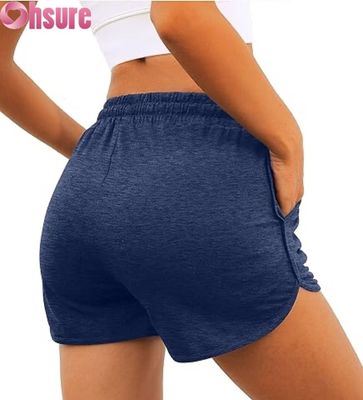 Shorts de sport taille haute pour femmes | Shorts de course, de yoga et d'entraînement pour la salle de sport | Vêtements de sport respirants et à séchage rapide