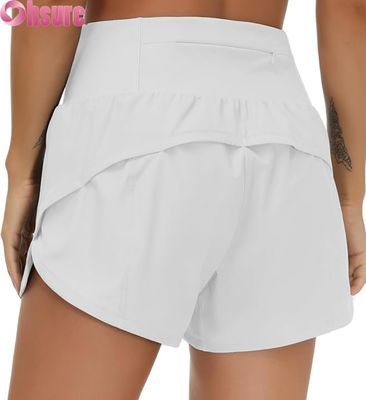 Shorts de gymnastique haute taille pour femmes Rapide sec Breathable Hot Shorts pour le yoga Courir Fitness-OEM Vêtements de sport