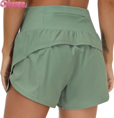 Shorts de gymnastique haute taille pour femmes Rapide sec Breathable Hot Shorts pour le yoga Courir Fitness-OEM Vêtements de sport