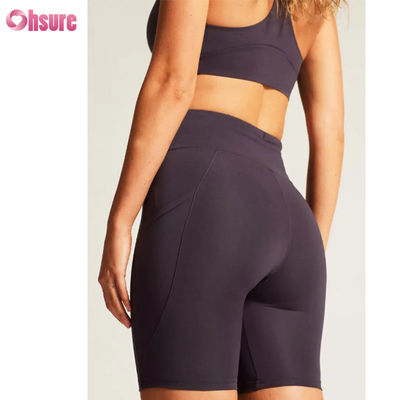 Nouveaux vêtements de yoga personnalisés de haute qualité, shorts de sport d'extérieur, logo personnalisé, fitness, soutien-gorge de yoga sexy à dos croisé