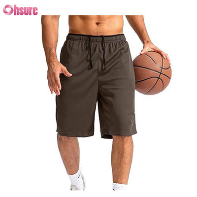 Shorts de sport pour hommes courts de sport courts de sport courts en coton polyester