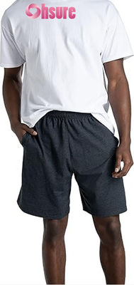 2025 entraînement homme ruban réfléchissant courroie de traction taille personnalisée Sports Gym Shorts Shorts de sport pour hommes