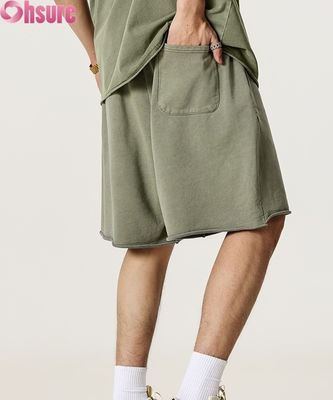 2025 Shorts de taille élastique en lin en coton pour hommes, convenables pour les voyages d'été et les vêtements décontractés quotidiens