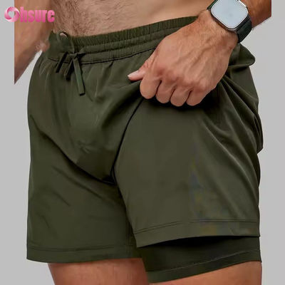 Pour les hommes, chaussures courtes de sport 2 en 1