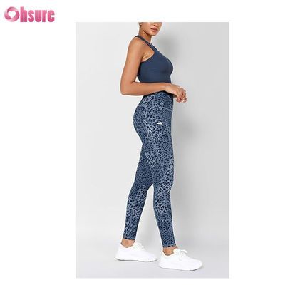 THE GYM PEOPLE - Pantalon de yoga épais à taille haute avec poches, legging de yoga de course d'entraînement avec contrôle du ventre pour femmes