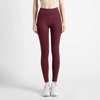 Pantalon de yoga athlétique pour femmes XXL taille haute maille côté poche imprimé fitness sport pantalon de course ensemble d'entraînement pour femmes plus taille