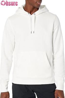 Sweat-shirt à capuche pour homme, décontracté, couleur unie, à manches longues, avec cordon de serrage, poche sport, sweat-shirt de mode personnalisé
