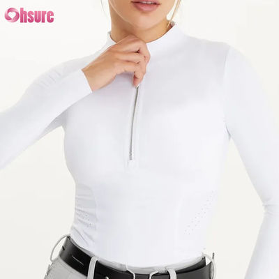 Chemise d'équitation d'extérieur personnalisée à imprimé unique pour femmes 2024, respirante, nouveau pantalon