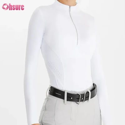 Chemise d'équitation d'extérieur personnalisée à imprimé unique pour femmes 2024, respirante, nouveau pantalon