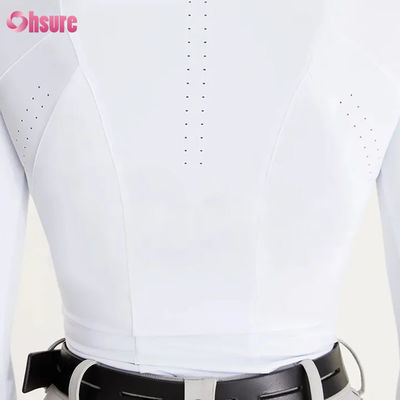 Chemise d'équitation d'extérieur personnalisée à imprimé unique pour femmes 2024, respirante, nouveau pantalon