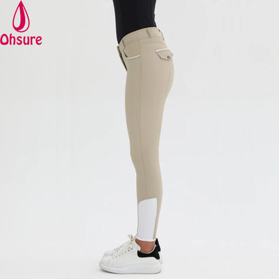 Pantalon d'équitation personnalisé avec logo pour femme, culotte d'équitation, pantalon d'équitation, legging d'équitation, culotte à fond intégral en silicone