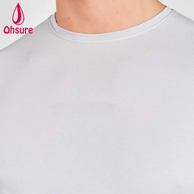 T-shirts Polo Homme Personnalisés 100% Coton Imprimé Sur Mesure Oversize T-shirt Lourd Uni