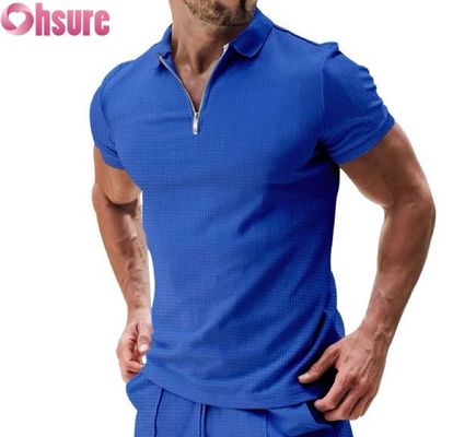 T-shirt en coton pour hommes à manches courtes et décontractées