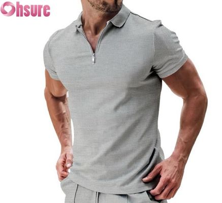 T-shirt en coton pour hommes à manches courtes et décontractées