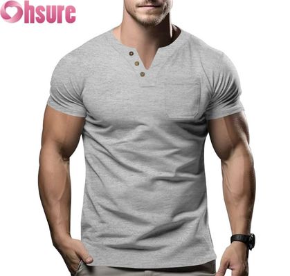 T-Shirt homme léger à manches courtes avec sérigraphie