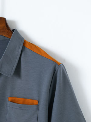 Impression de logo personnalisé OEM pour hommes, polos d'été, vêtements de travail de bureau, de sport, décontractés, vierges, imprimés, XS-2XL, motif uni, tricoté