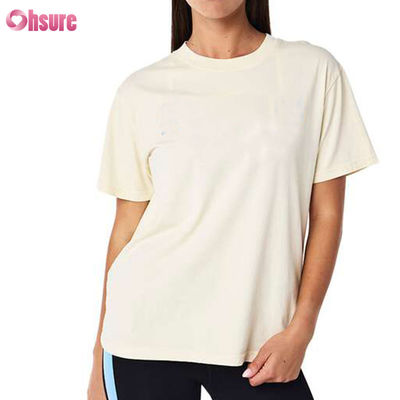 2025 Haute qualité Femmes Filles Premium coton Crewneck Sport Usure quotidienne-séche-rapide respirant cacher le ventre Tissu-Tailles X-XXL