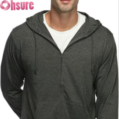 Sweat à capuche de sport personnalisé pour homme, hiver chaud, avec fermeture éclair et motif imprimé