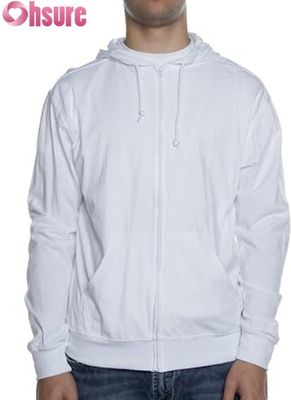 Sweat à capuche de sport personnalisé pour homme, hiver chaud, avec fermeture éclair et motif imprimé