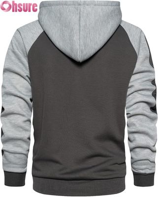 Nouvelle mode poids lourd 80% coton 20% polyester 380 Gsm sweat chaud sans attache personnalisé bonne qualité simple blanc pour l'hiver