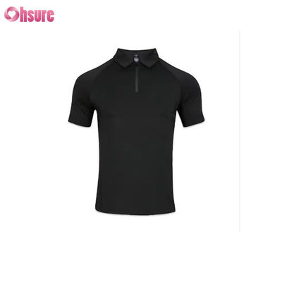 T-shirt à séchage rapide de haute qualité T-shirt de sport haut respirant de gymnase estivale T-shirt de musculation pour hommes T-shirt de polo