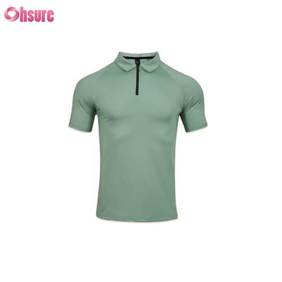 T-shirt à séchage rapide de haute qualité T-shirt de sport haut respirant de gymnase estivale T-shirt de musculation pour hommes T-shirt de polo