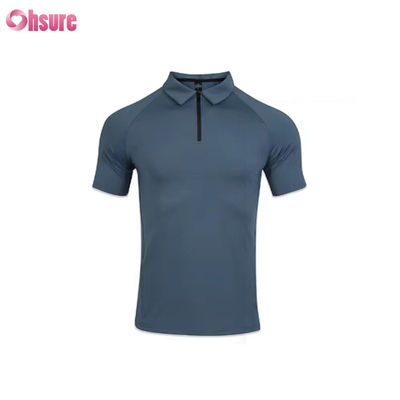 T-shirt à séchage rapide de haute qualité T-shirt de sport haut respirant de gymnase estivale T-shirt de musculation pour hommes T-shirt de polo