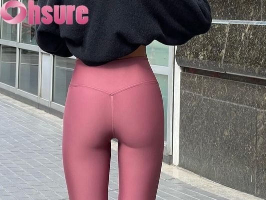 Leggings de yoga pour femmes avec effet push-up - Taille haute sculptante avec technologie AirFlex | Résistant aux squats et antidérapant UPF50+ (8 couleurs)
