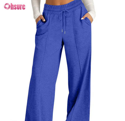 Star chaud jambes droites femmes loose maillot de sport jambes larges salle de sport en plein air courir maillot de sport