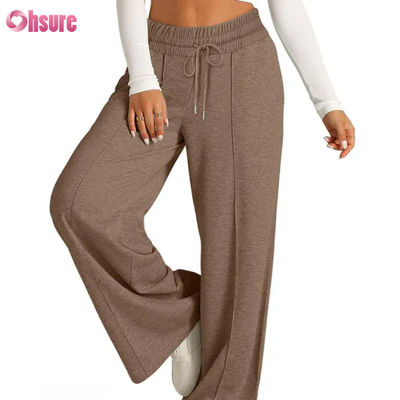 Star chaud jambes droites femmes loose maillot de sport jambes larges salle de sport en plein air courir maillot de sport