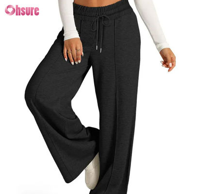 Star chaud jambes droites femmes loose maillot de sport jambes larges salle de sport en plein air courir maillot de sport
