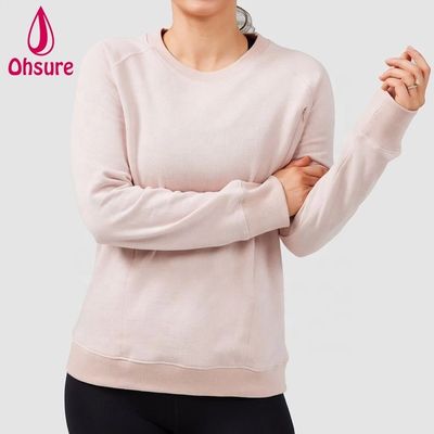 Hoodie infirmière de haute qualité, pull doux, jumper d'allaitement, pull décontracté, vêtements de maternité, vêtements de sport, vêtements de femme, tissus tricotés 10-12 jours