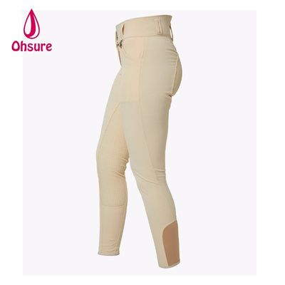 Pantalon d'équitation Jodhpur de haute qualité personnalisé, antidérapant, léger, avec siège en silicone pour l'équitation