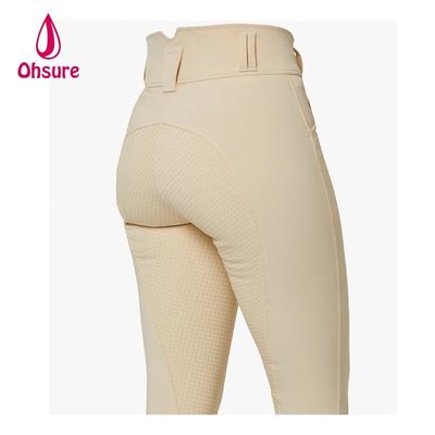 Pantalon d'équitation Jodhpur de haute qualité personnalisé, antidérapant, léger, avec siège en silicone pour l'équitation